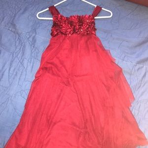 Red Girls Dress